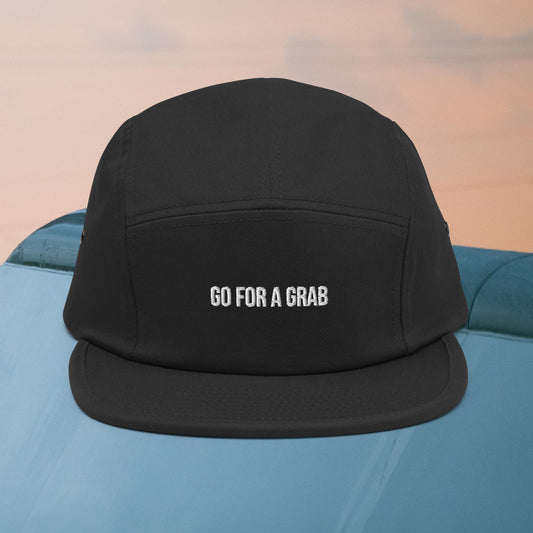 GO FOR A GRAB FIVE PANEL CAP