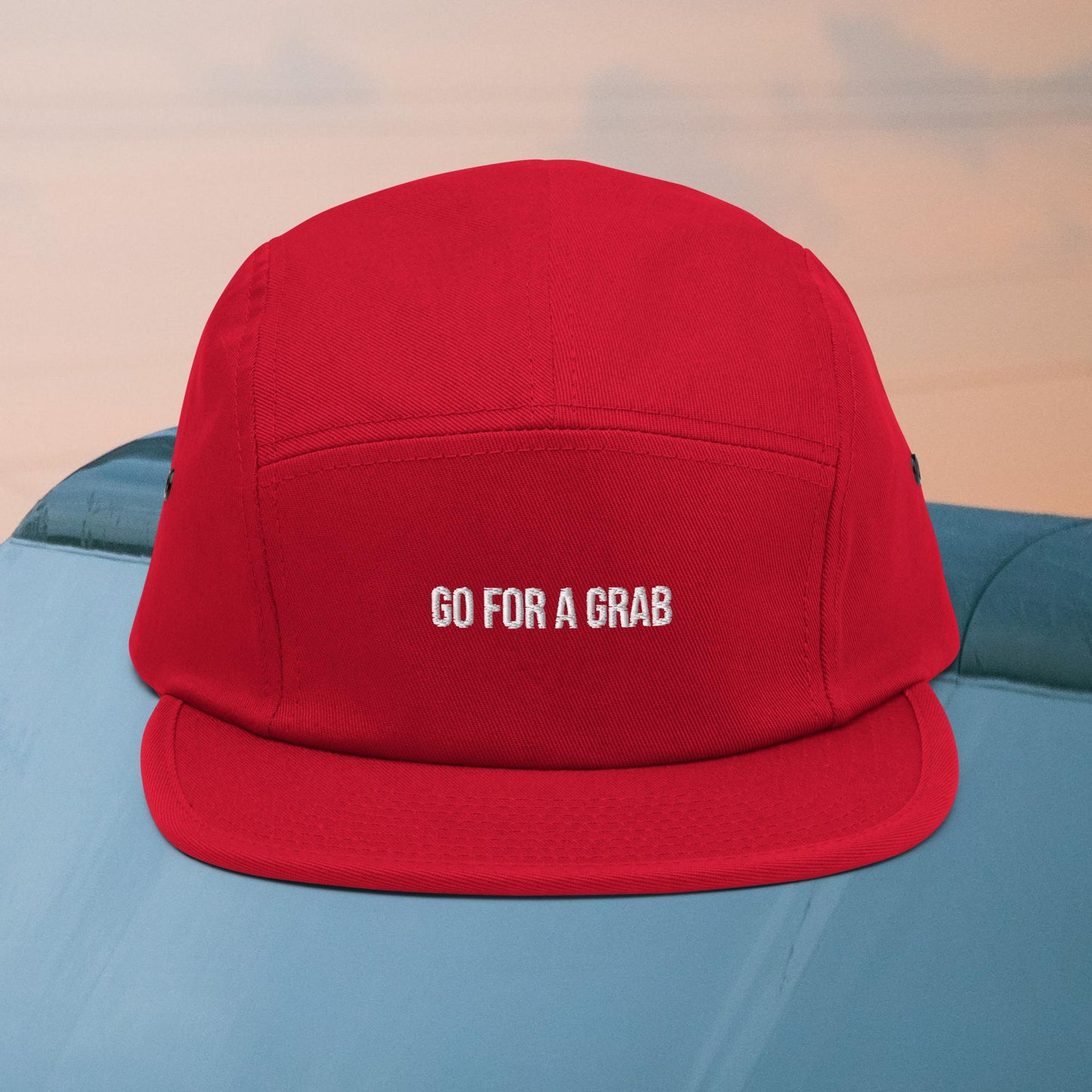 GO FOR A GRAB FIVE PANEL CAP