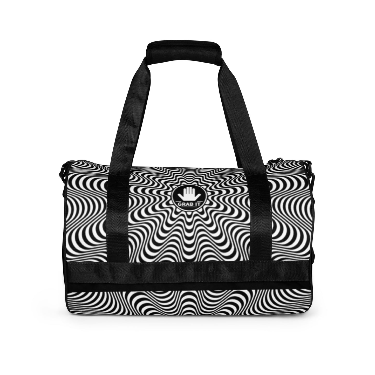 GO FOR A GRAB ALL OVER PRINT GYM BAG